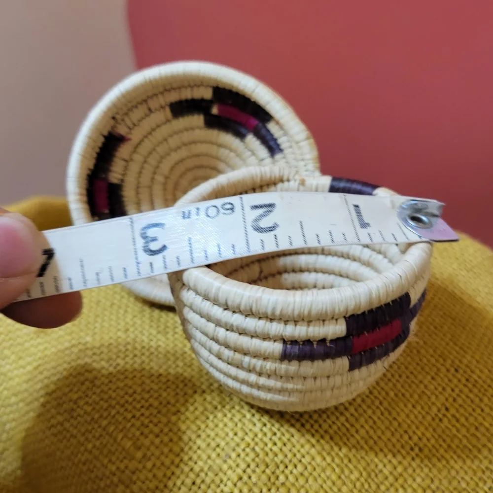 African Basket - Uganda - Petite Virunga Wishing Basket